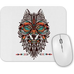 Baskı Dükkanı Lobo Tribal Mouse Pad