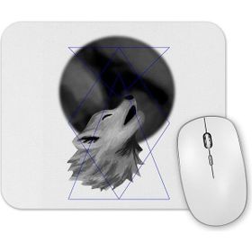 Baskı Dükkanı Lobo Uivando Mouse Pad