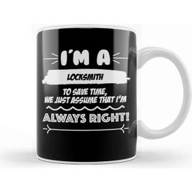 Baskı Dükkanı Locksmith Job Fun Gift For Every Locksmith Funny Slogan Hobby Work Worker Kupa