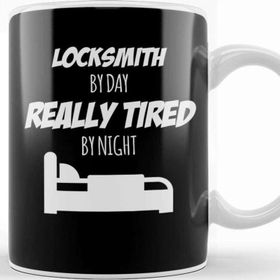 Baskı Dükkanı Locksmith Job Fun Gift For Every Locksmith Funny Slogan Hobby Work Worker Kupa