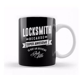 Baskı Dükkanı Locksmith Work Job Title Gift 01 Kupa