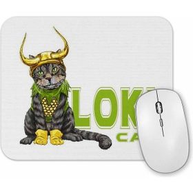 Baskı Dükkanı Loki Cat Kedi Mouse Pad