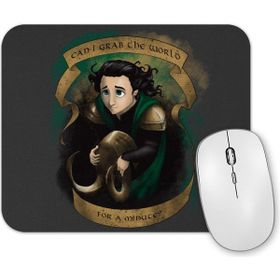 Baskı Dükkanı Loki of Asgard Mouse Pad