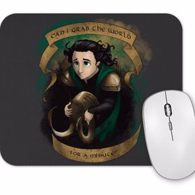 Baskı Dükkanı Loki of Asgard Mouse Pad