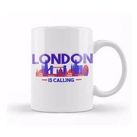Baskı Dükkanı London Is Calling Skyline Uk Vacation Kupa