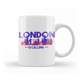 Baskı Dükkanı London Is Calling Skyline Uk Vacation Kupa
