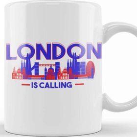 Baskı Dükkanı London Is Calling Skyline Uk Vacation Kupa