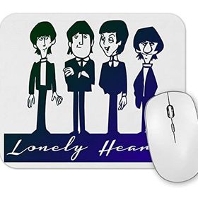 Baskı Dükkanı Lonely Hearts the Beatles Mouse Pad