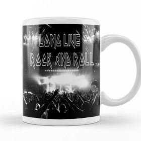Baskı Dükkanı Long Live Rock And Roll Kupa