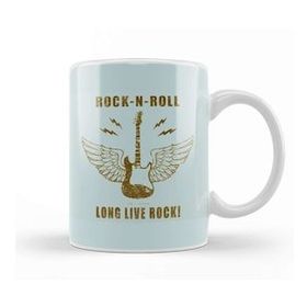 Baskı Dükkanı Long Live Rock N' Roll 01 Kupa