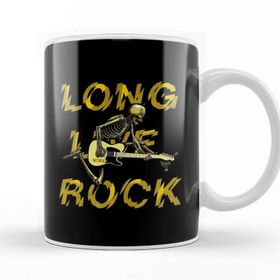Baskı Dükkanı Long Live Rock N' Roll 02 Kupa