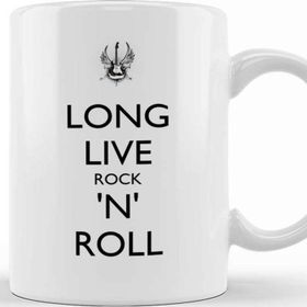 Baskı Dükkanı Long Live Rock N' Roll Kupa