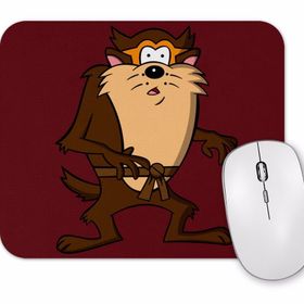Baskı Dükkanı Looney Tunes Tasmanian Cazmanya Canavarı Mouse Pad