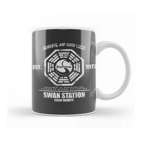 Baskı Dükkanı Lost Dharma Swan Station Crew Member Kupa