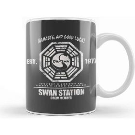 Baskı Dükkanı Lost Dharma Swan Station Crew Member Kupa