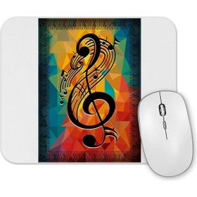 Baskı Dükkanı Lota Sol Anahtarı Müzik Mouse Pad