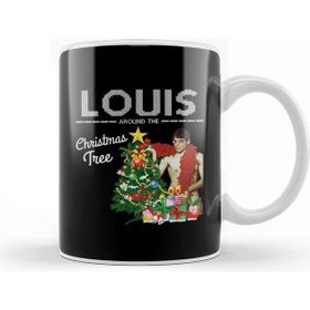 Baskı Dükkanı Louis Theroux Around The Christmas Tree Kupa