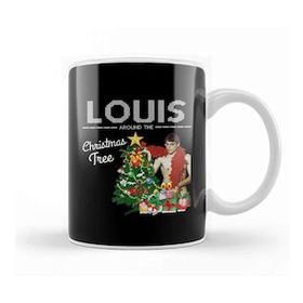 Baskı Dükkanı Louis Theroux Around The Christmas Tree Kupa