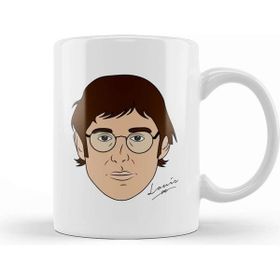 Baskı Dükkanı Louis Theroux Caricature Face Kupa