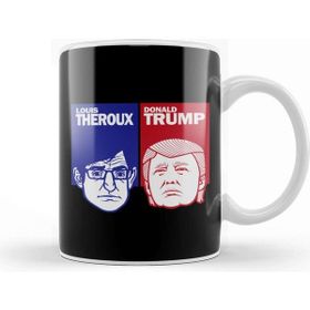 Baskı Dükkanı Louis Theroux Donald Trump Red Vs Blue Kupa
