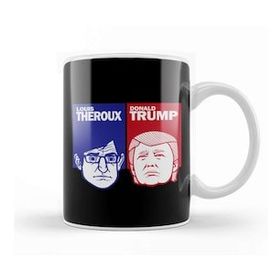 Baskı Dükkanı Louis Theroux Donald Trump Red Vs Blue Kupa