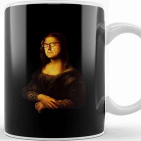 Baskı Dükkanı Louis Theroux Mona Lisa Kupa