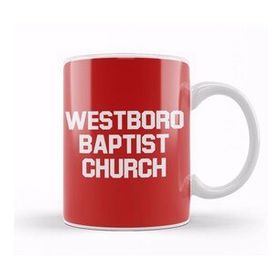 Baskı Dükkanı Louis Theroux Westboro Baptist Church Kupa