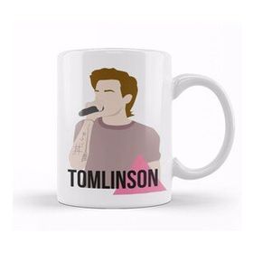 Baskı Dükkanı Louis Tomlinson Pink Triangle Kupa