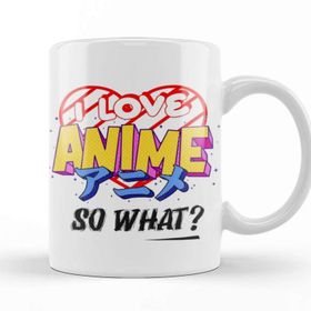 Baskı Dükkanı Love Anime Anime And Manga Kupa