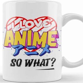 Baskı Dükkanı Love Anime Anime And Manga Kupa
