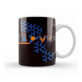 Baskı Dükkanı Love Chemistry Science Laboratory Medicine Clinic Pharmacist Kupa