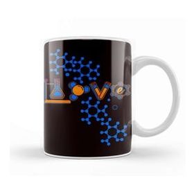 Baskı Dükkanı Love Chemistry Science Laboratory Medicine Clinic Pharmacist Kupa