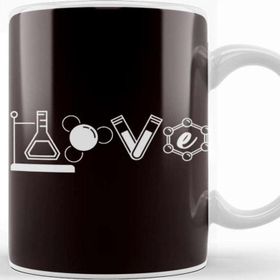 Baskı Dükkanı Love Chemistry Science Laboratory Medicine Clinic Pharmacist Kupa