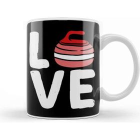 Baskı Dükkanı Love Curling Stones Curling Player Team Coach Skip Crew Kupa