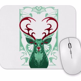 Baskı Dükkanı Love I Love You Deerly Mouse Pad