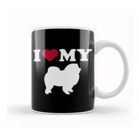 Baskı Dükkanı Love My Chow Chow Kupa