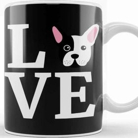 Baskı Dükkanı Love My French Bulldog Kupa