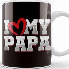 Baskı Dükkanı Love My Papa Father Dad Daddy Stepdad Son Daughter Husband Kupa