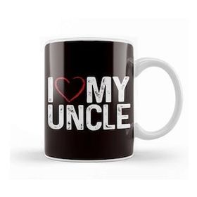 Baskı Dükkanı Love My Uncle Niece Nephew Aunt Family Father Mother Brother Kupa