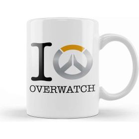 Baskı Dükkanı Love Overwatch Logo Kupa
