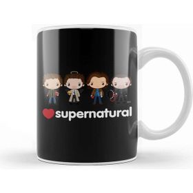 Baskı Dükkanı Love Supernatural Kupa