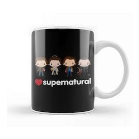 Baskı Dükkanı Love Supernatural Kupa