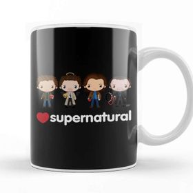 Baskı Dükkanı Love Supernatural Kupa