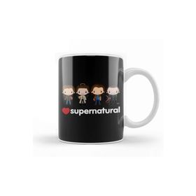 Baskı Dükkanı Love Supernatural Kupa