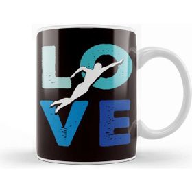 Baskı Dükkanı Love Swimming Swim Swimmer Athlete Water Sports Instructor Kupa