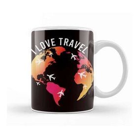 Baskı Dükkanı Love Travel Blogger Traveler Wanderlust Adventure Traveling Kupa