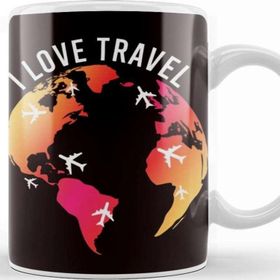 Baskı Dükkanı Love Travel Blogger Traveler Wanderlust Adventure Traveling Kupa