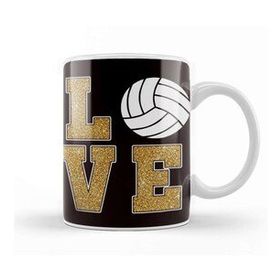 Baskı Dükkanı Love Volleyball Ball Sports Game Team Coach Training Athlete Kupa