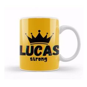 Baskı Dükkanı Lucas Name Custom Design Gift Baby Gift For Him Kupa