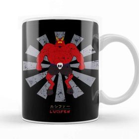 Baskı Dükkanı Lucifer Retro Japanese South Park Kupa